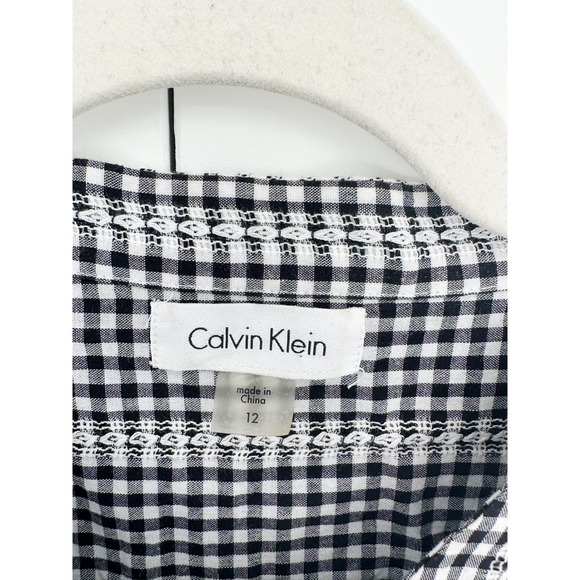 Calvin Klein Black and White Sleeveless Sundress - Picture 12 of 12